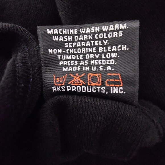 Harley Davidson Embroidered Sleeveless Final Assembly Black Cotton Tank Top - Picture 5 of 5